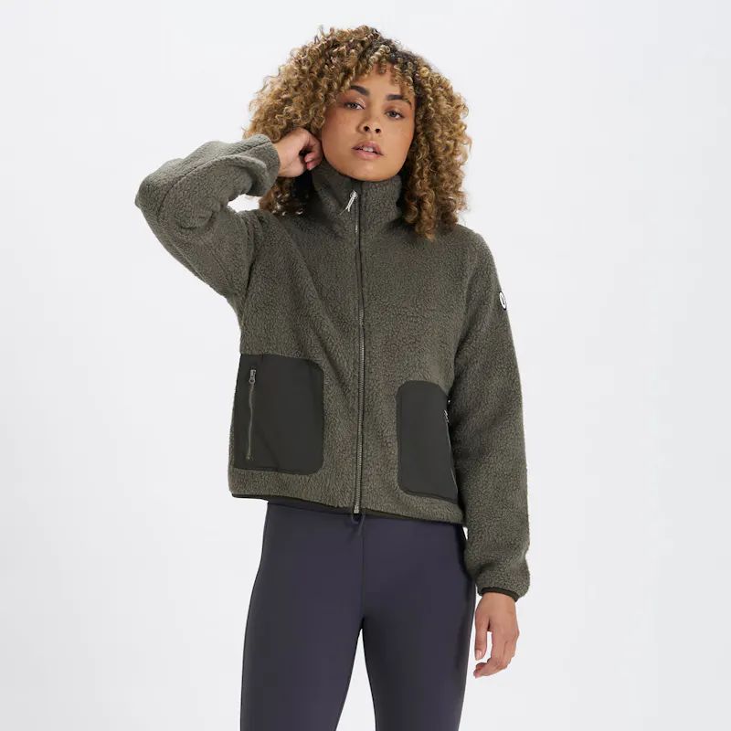 Womens Alpine Sherpa Jacket | Oregano | Vuori Clothing