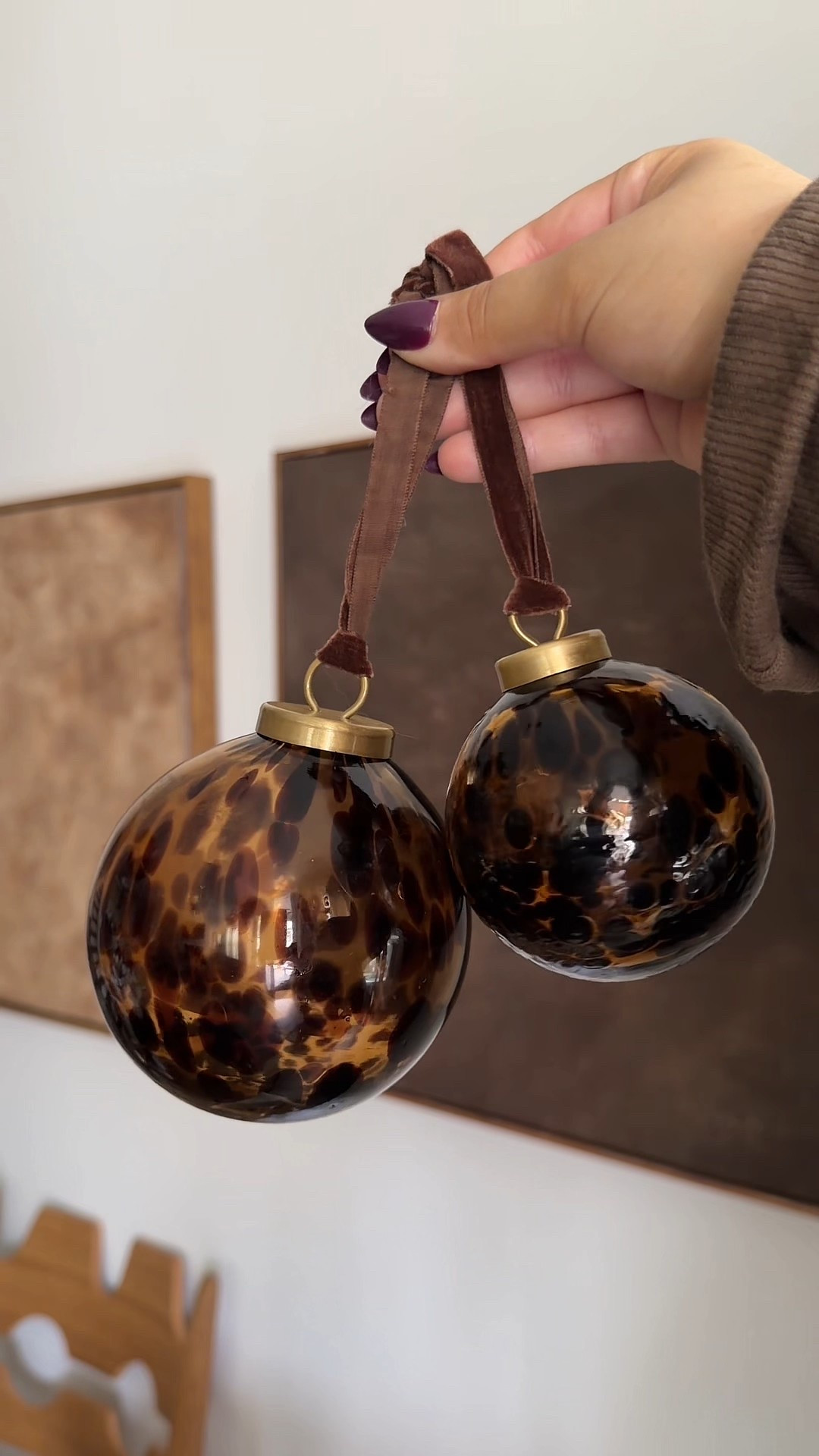 Christmas ornaments 

moody Christmas, glass ornaments, brass ornaments, amber ornaments 

#LTKSeasonal #LTKHome #LTKHoliday