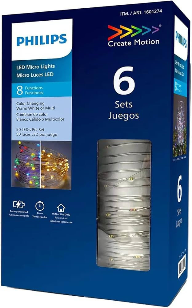 Philips Micro LED Lights 6 Sets | Amazon (US)