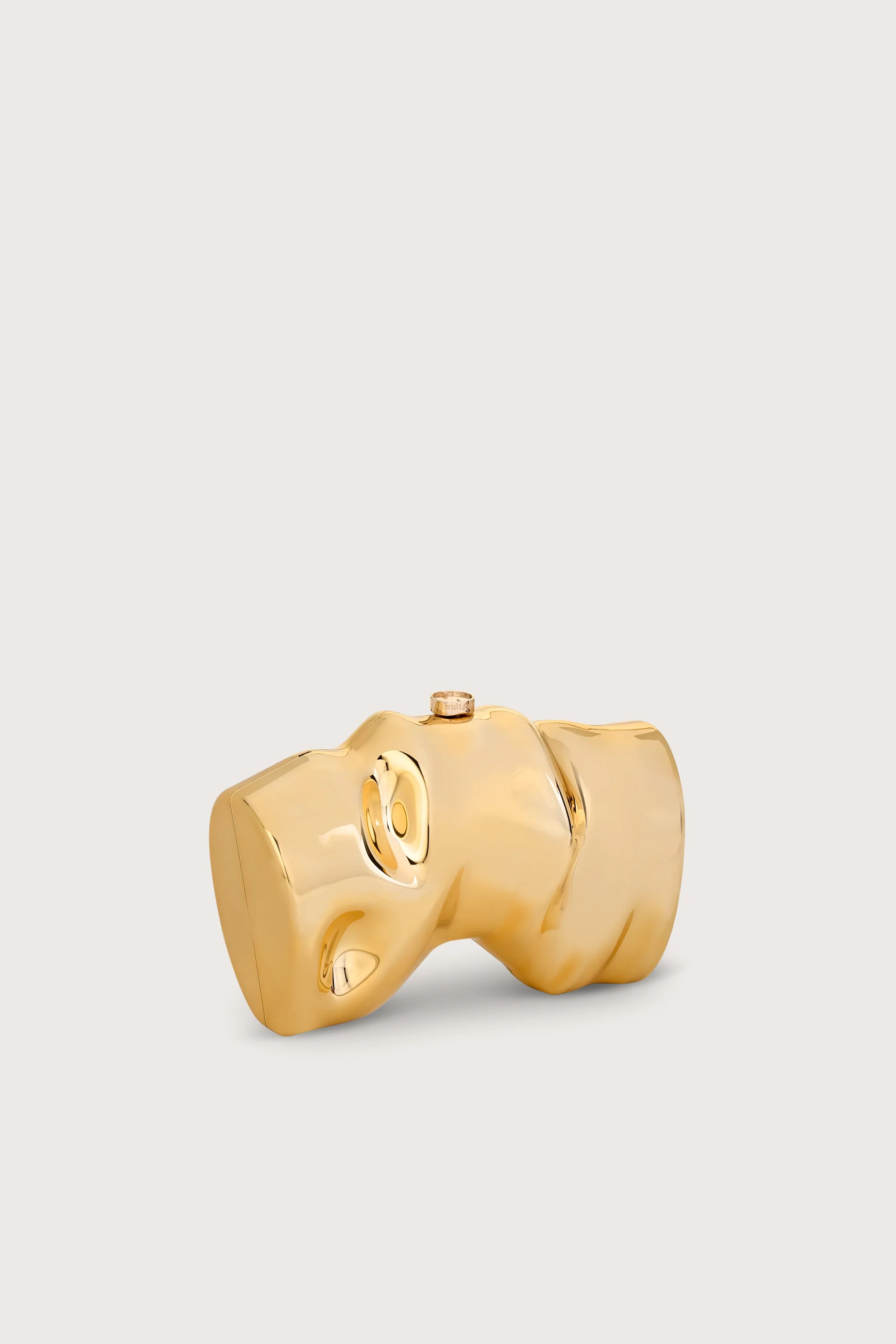SCRUNCH CLUTCH - SHINY GOLD | Cult Gaia - US