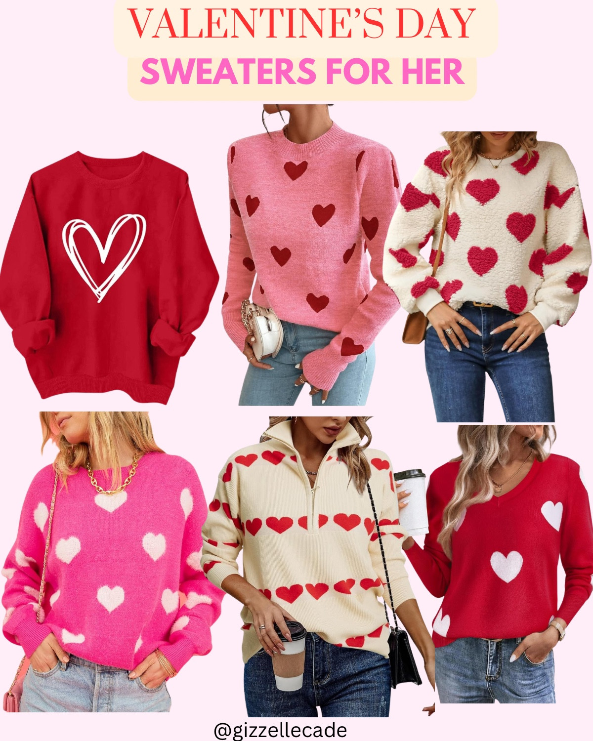 Valentines Day Sweaters for her

#LTKStyleTip #LTKGiftGuide #LTKSaleAlert