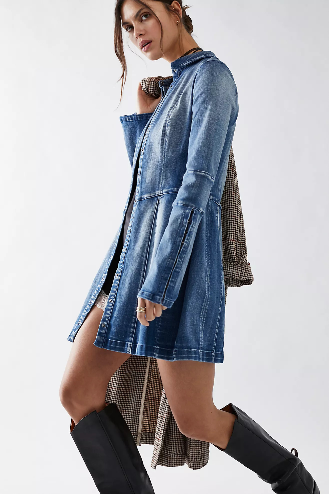 Thea Denim Mini | Free People (Global - UK&FR Excluded)