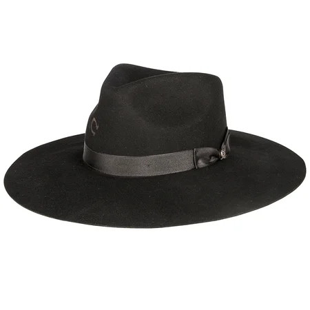 Charlie 1 Horse Hats Womens CWHIWA-403607 C1H Highway Floppy Hat 33/4` Brim M Black | Walmart (US)
