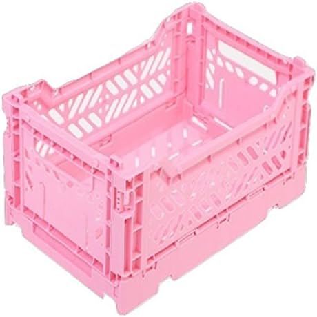 AYKASA Collapsible Storage Bin Container Basket Tote, Folding Basket Crate Container : Storage, Kitc | Amazon (US)