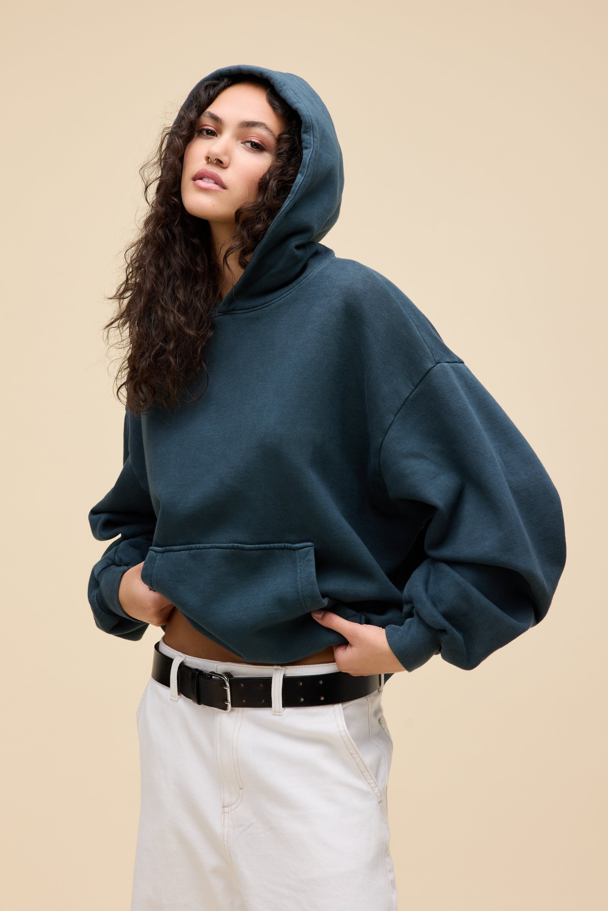 Solid Oversized Hoodie | Daydreamer