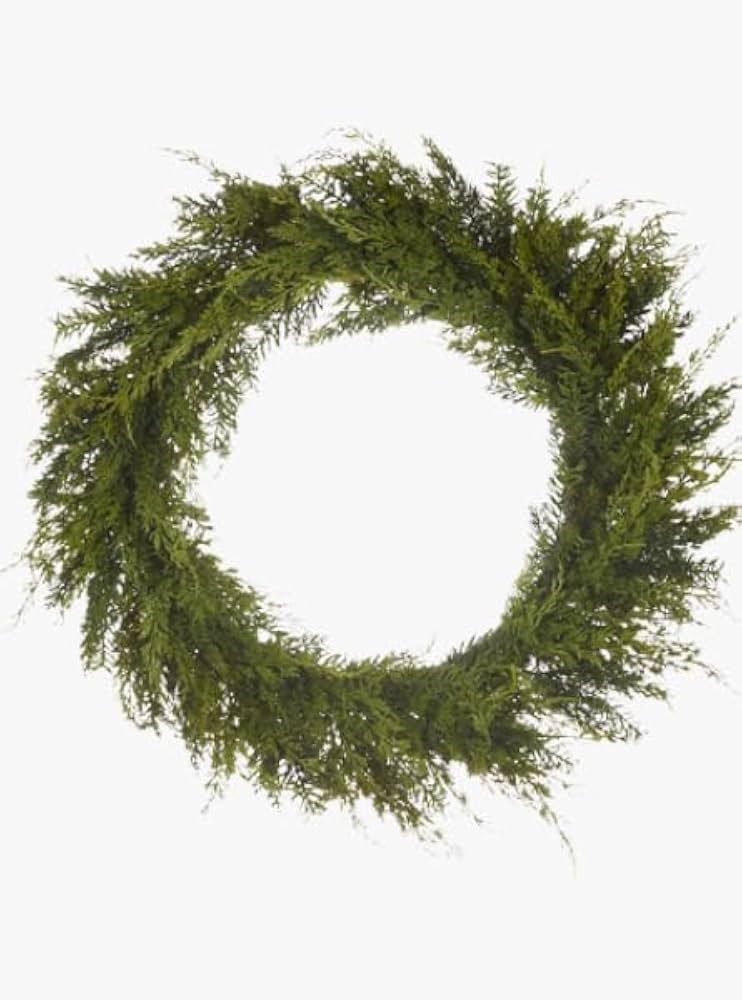 36" Cedar Wreath | Amazon (US)
