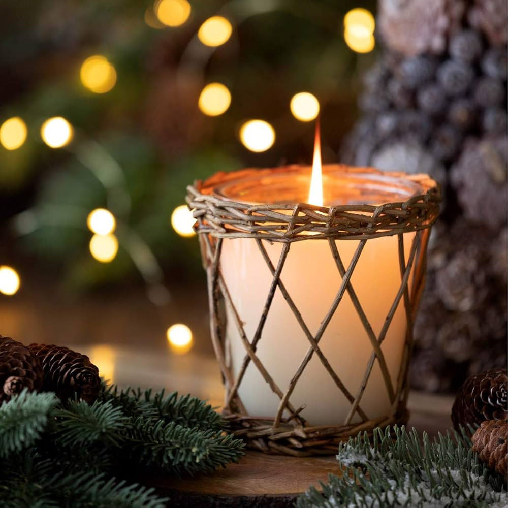Park Hill Collection XNP10006 Home for The Holidays Willow Candle, 12 oz | Amazon (US)
