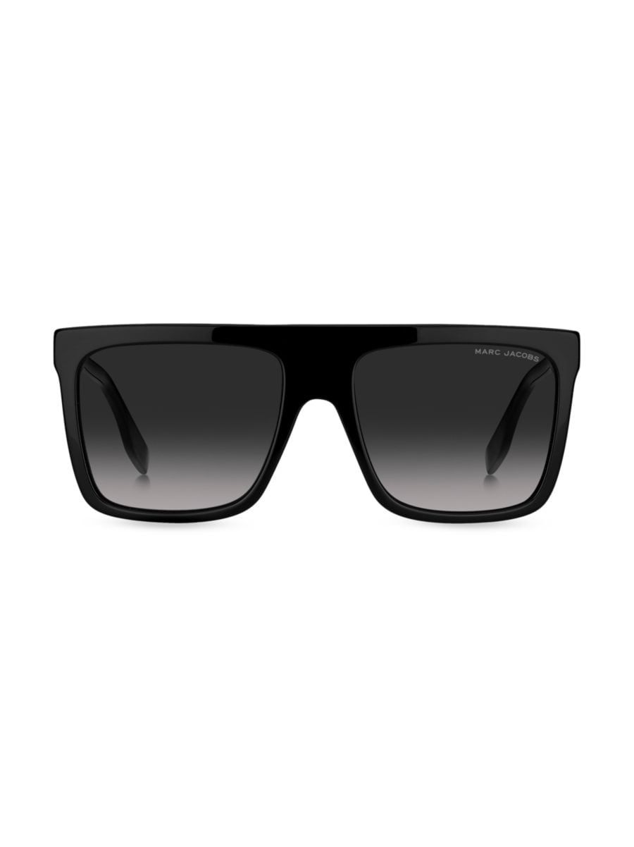57MM Gradient Rectangle Sunglasses | Saks Fifth Avenue