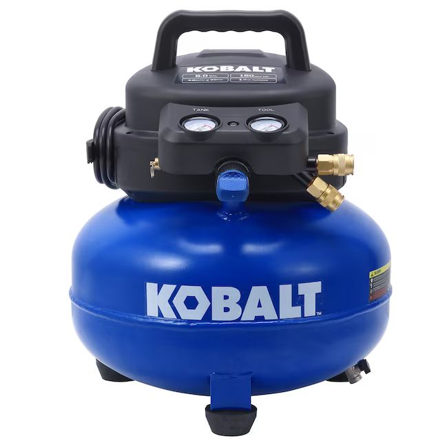 Kobalt 6-Gallons Portable 150 PSI Pancake Air Compressor | Lowe's