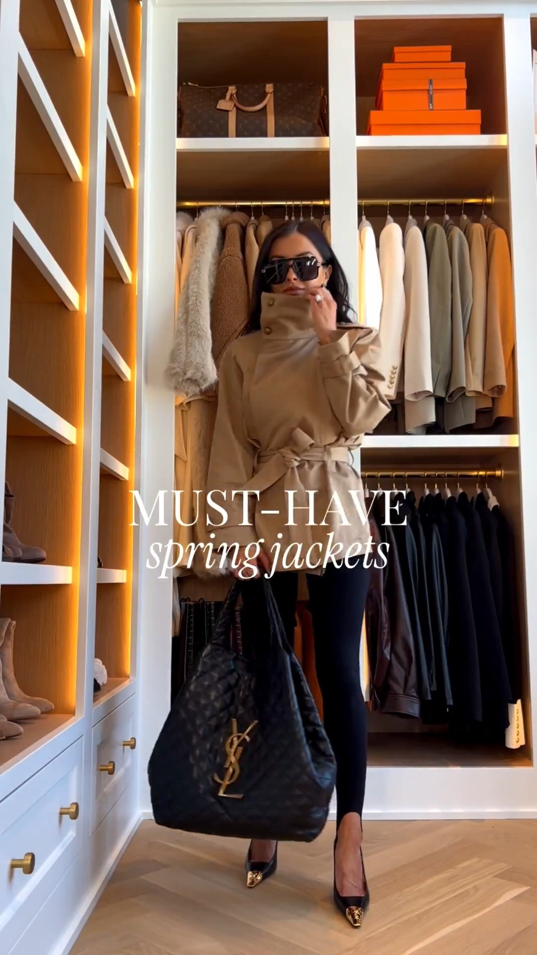 Must-have jackets for spring
Revolve trench coat wearing an XXS
Commando leggings 
Revolve green cropped trench wearing an XS
Zara gray wools blazer coat wearing an XS
Zara viral leather jacket in brown wearing an XS
Zara viral bomber jacket wearing an XS
Frame white jeans wearing a 24
Spring outfits, work outfits, date night outfits, winter denim 
@zara @revolve @nordstrom 



#LTKOver40 #LTKootd #LTKSeasonal