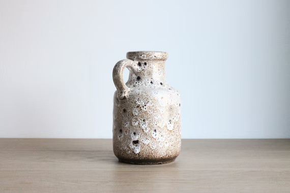 Vintage 70s Scheurich West German Pottery Vase Fat Lava Model | Etsy Canada | Etsy (CAD)