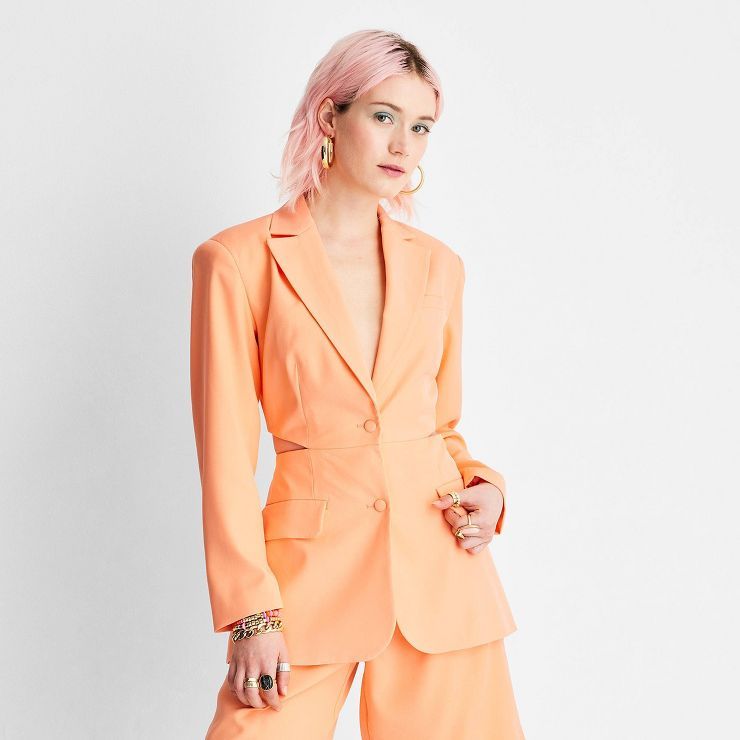 Women's Cut Out Blazer - Future Collective™ with Alani Noelle | Target