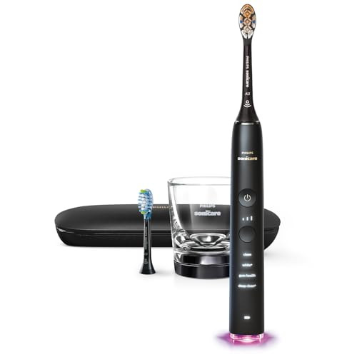 Philips Sonicare DiamondClean Smart Electric, Rechargeable Toothbrush for Complete Oral Care – 9300 Series, Black, HX9903/15 | Amazon (US)