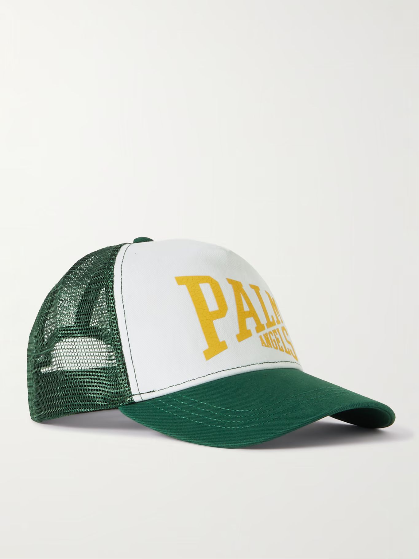PA League Logo-Print Cotton-Blend Twill and Mesh Trucker Cap | Mr Porter (UK)
