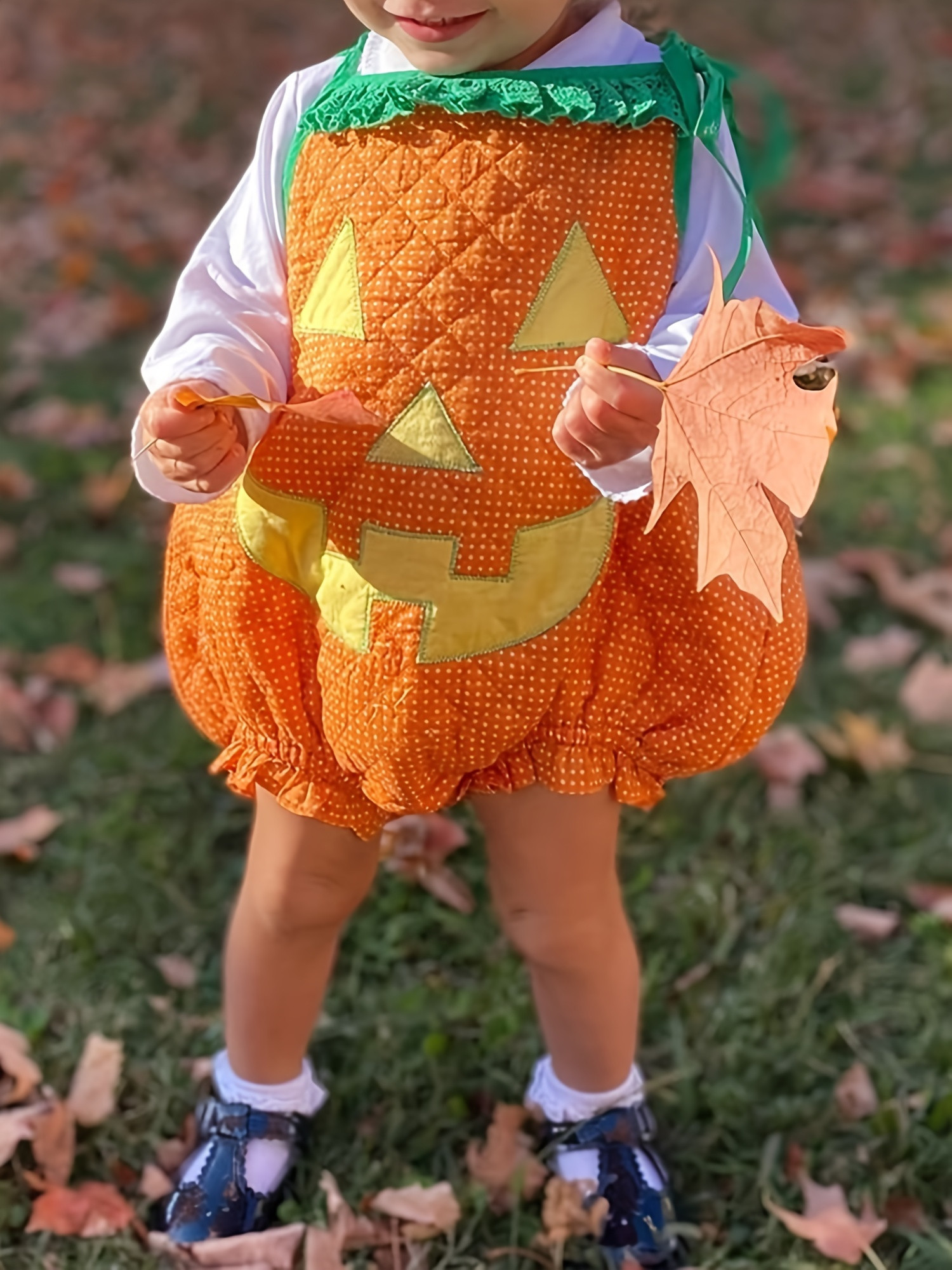 Newborn Baby Boy Girl Halloween Costume Cartoon Pumpkin Face - Temu | Temu Affiliate Program