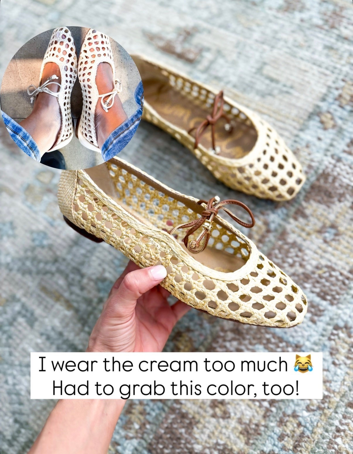 These woven ballet flats are probably my most worn shoe! So comfortable and goes with everything! TTS for me. Elevated casual outfits. Spring outfits. Spring style. Summer outfit outfits. Vacation outfit outfits. Vacation shoes.


#LTKTravel #LTKootd #LTKgrwm