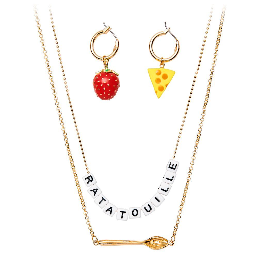 Ratatouille Layered Necklace and Earrings Set | Disney Store