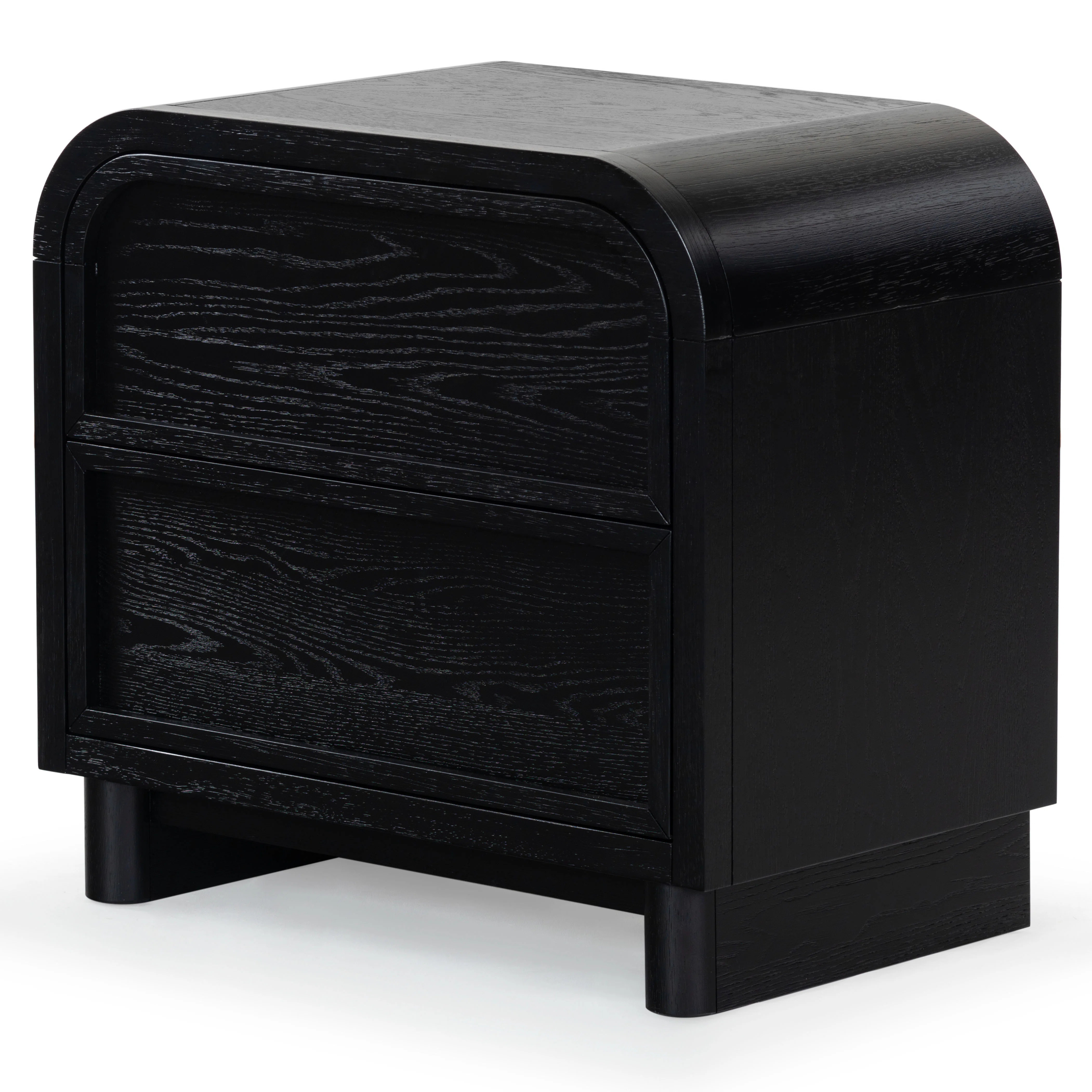 Dinah 2 Drawer Wood Nightstand | Perigold