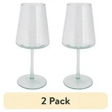 (2 pack) Better Homes & Gardens 17-Ounce Tritan Flare Wine Glass, Teal | Walmart (US)