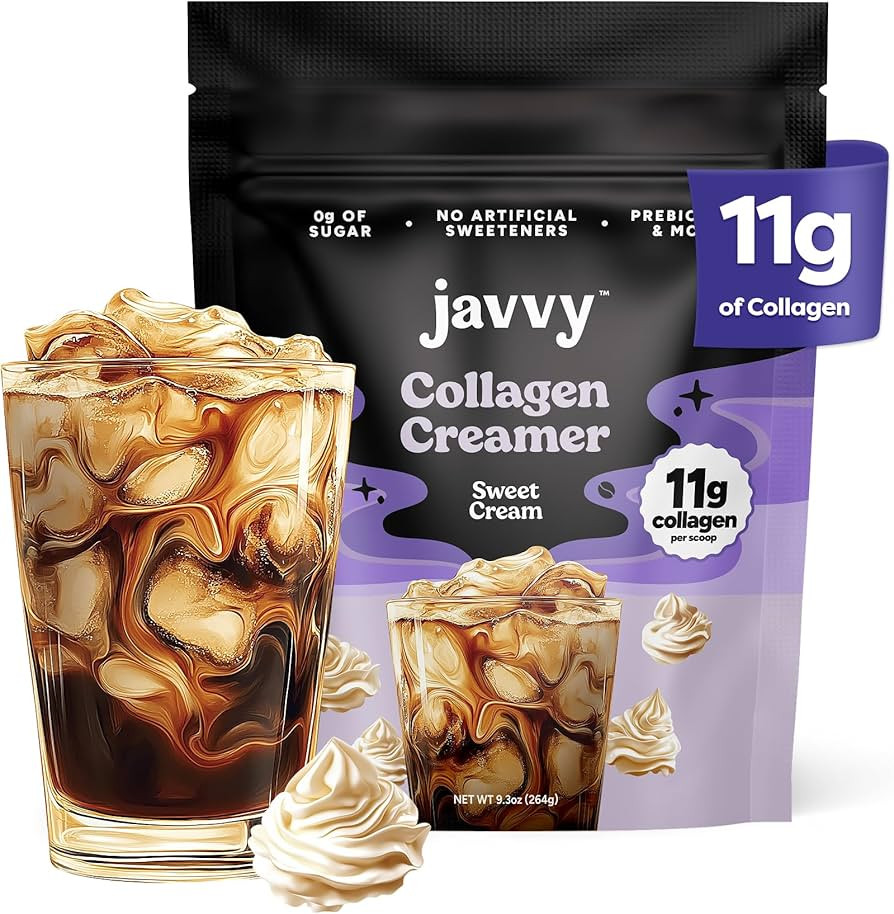 Collagen Protein Coffee Creamer Sweet Cream - Made with Grass Fed Pasture Raised Collagen - Hair,... | Amazon (US)