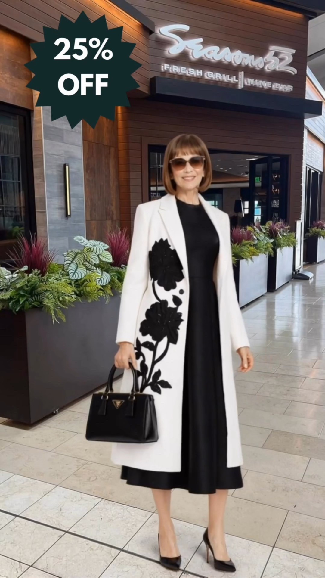 Out to an Anniversary Dinner with the Girls...  This beautiful embroidered Winter coat is on SALE at WHBM ‼️ 25% OFF!!!
Dinner Date - Workwear- party outfit - Vacation- Travel 

Follow my LTK @fashionistanyc on the @shop.LTK app to view this post and get my exclusive app-only content!

#liketkit #LTKootd #LTKSaleAlert #LTKWorkwear #LTKgrwm #LTKdayinmylife #LTKWedding
@shop.ltk
https://liketk.it/5L9ca