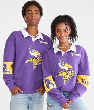 Minnesota Vikings Rugby Sweatshirt | Aeropostale