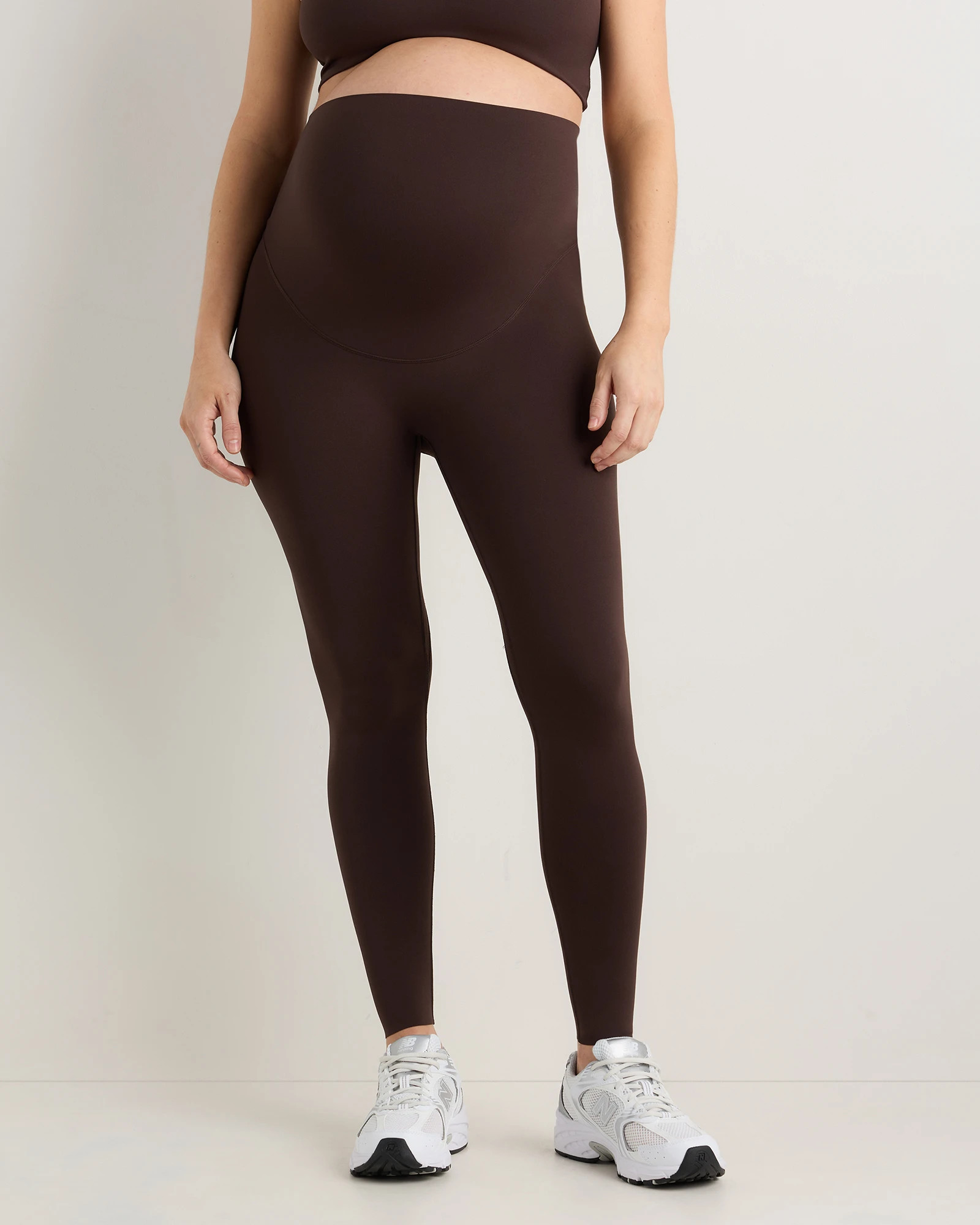 Ultra-Form Maternity Legging - 25" - Maternity in Espresso | Quince