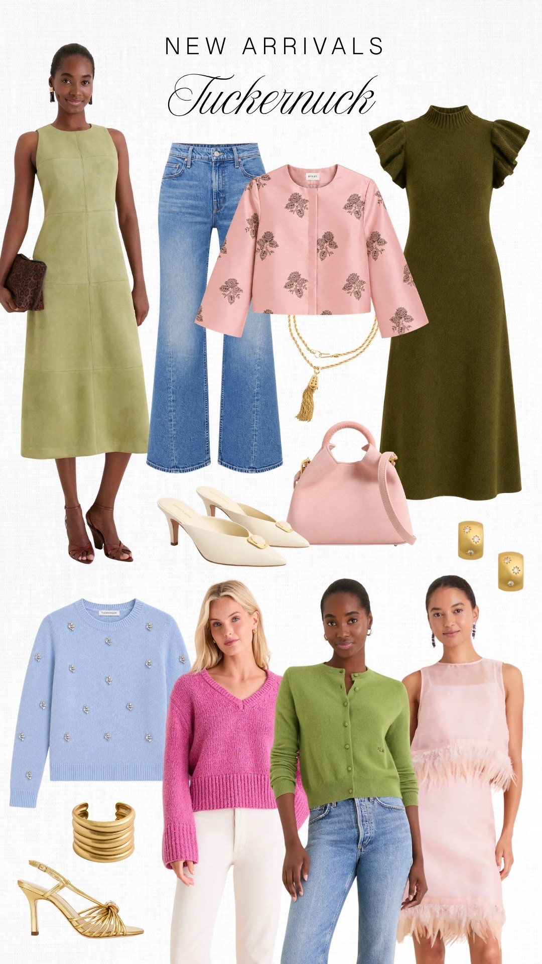 The prettiest new arrivals at @Tuckernuck! 💖 Loving ballerina pink this season. 

#tuckernuckpartner