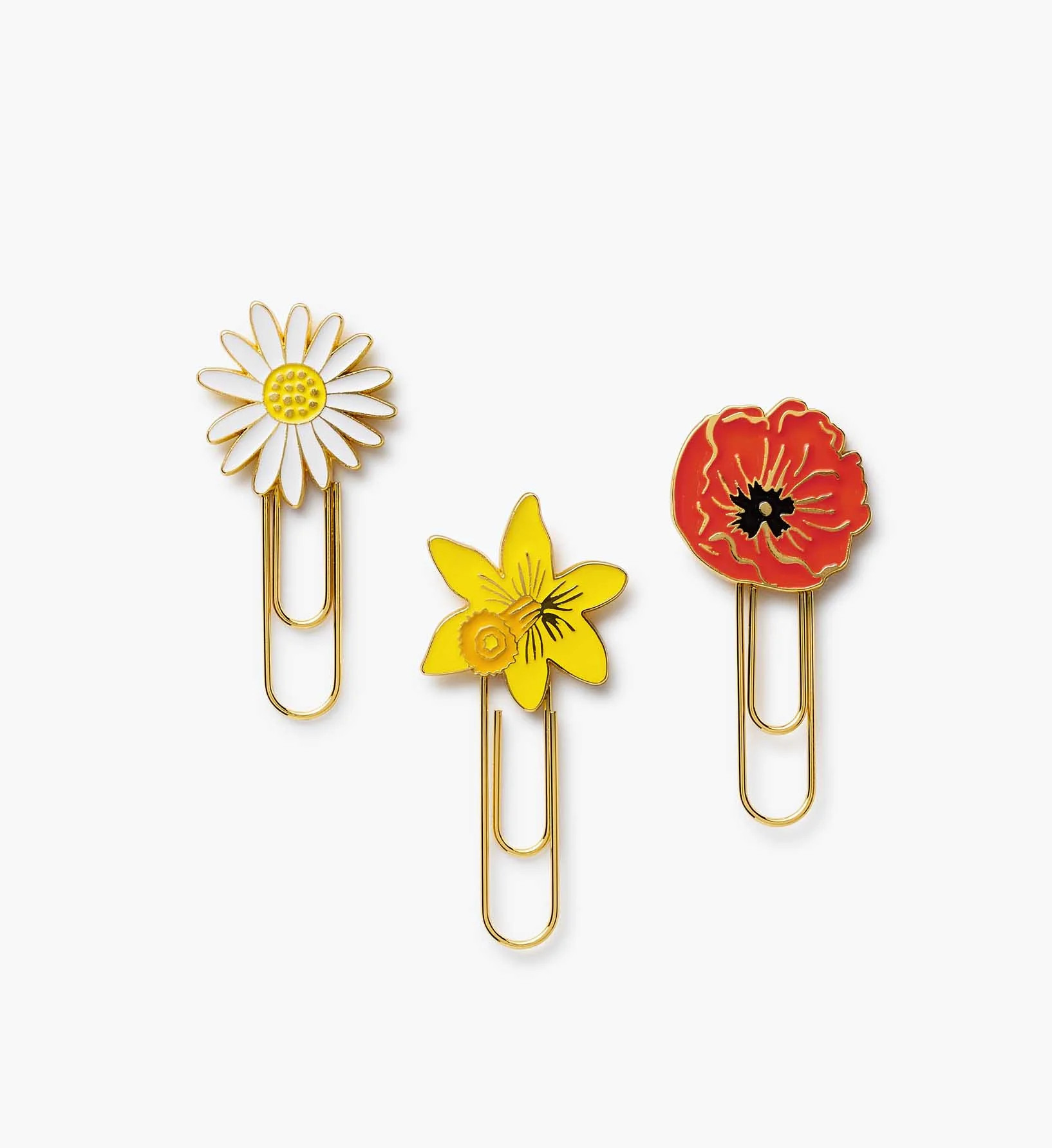 Enamel Paper Clip Set - Garden Study | Rifle Paper Co.