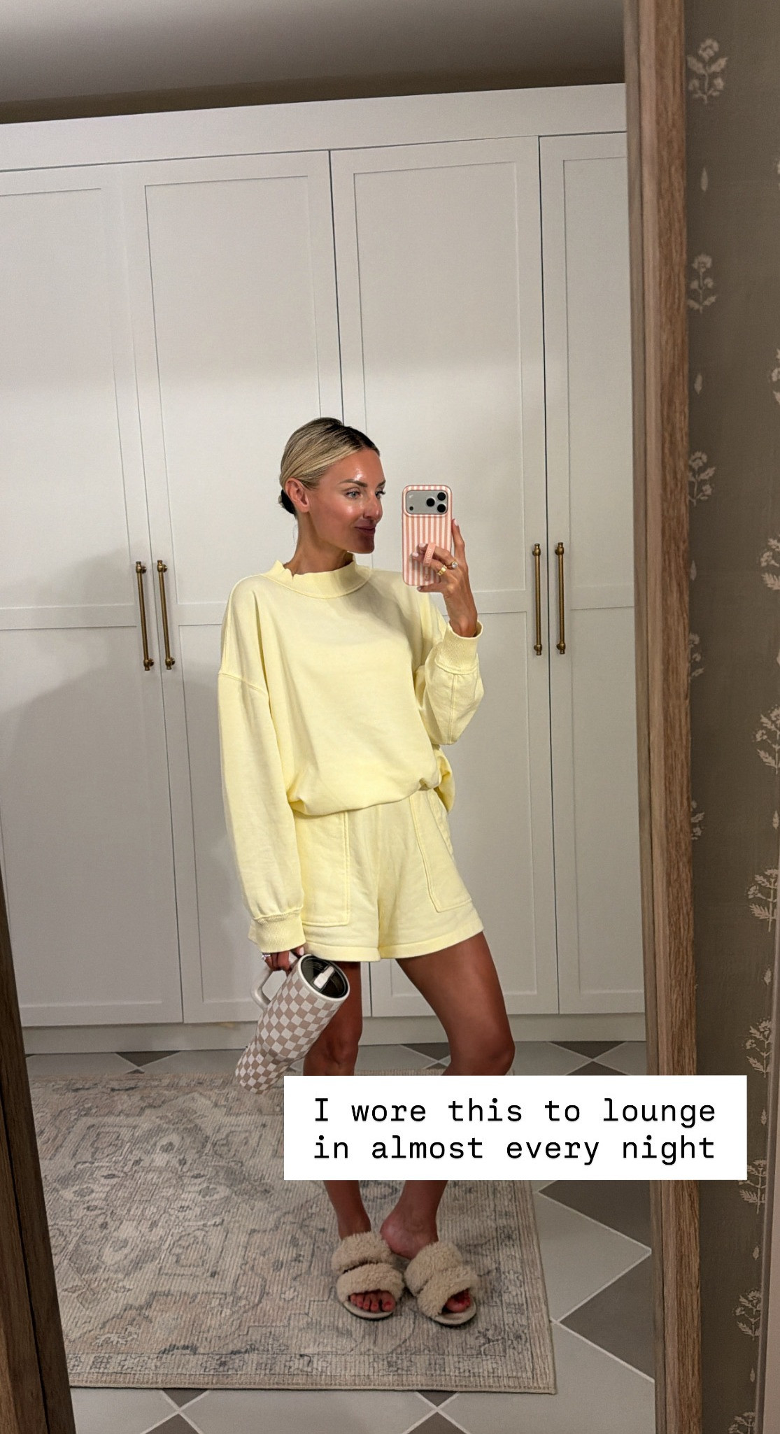 This yellow lounge set is so good! I have been living in this at the beach! I love the color, and it's so comfortable! Wearing S!

Loverly Grey, loungewear, lounge set, matching set, Aerie 

 #LTKSeasonal