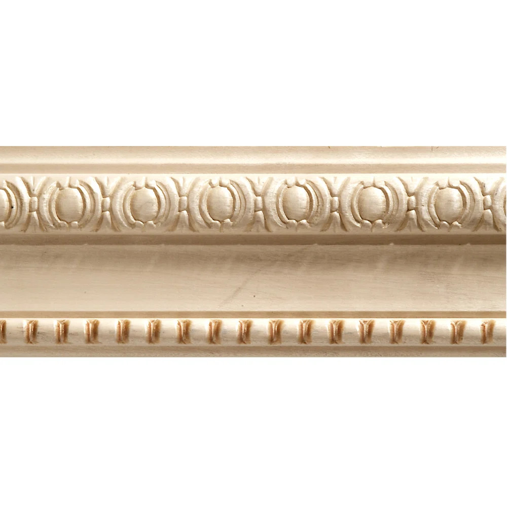 3'' H x 96'' W x 0.57'' D Wood Chair Rail | Wayfair North America