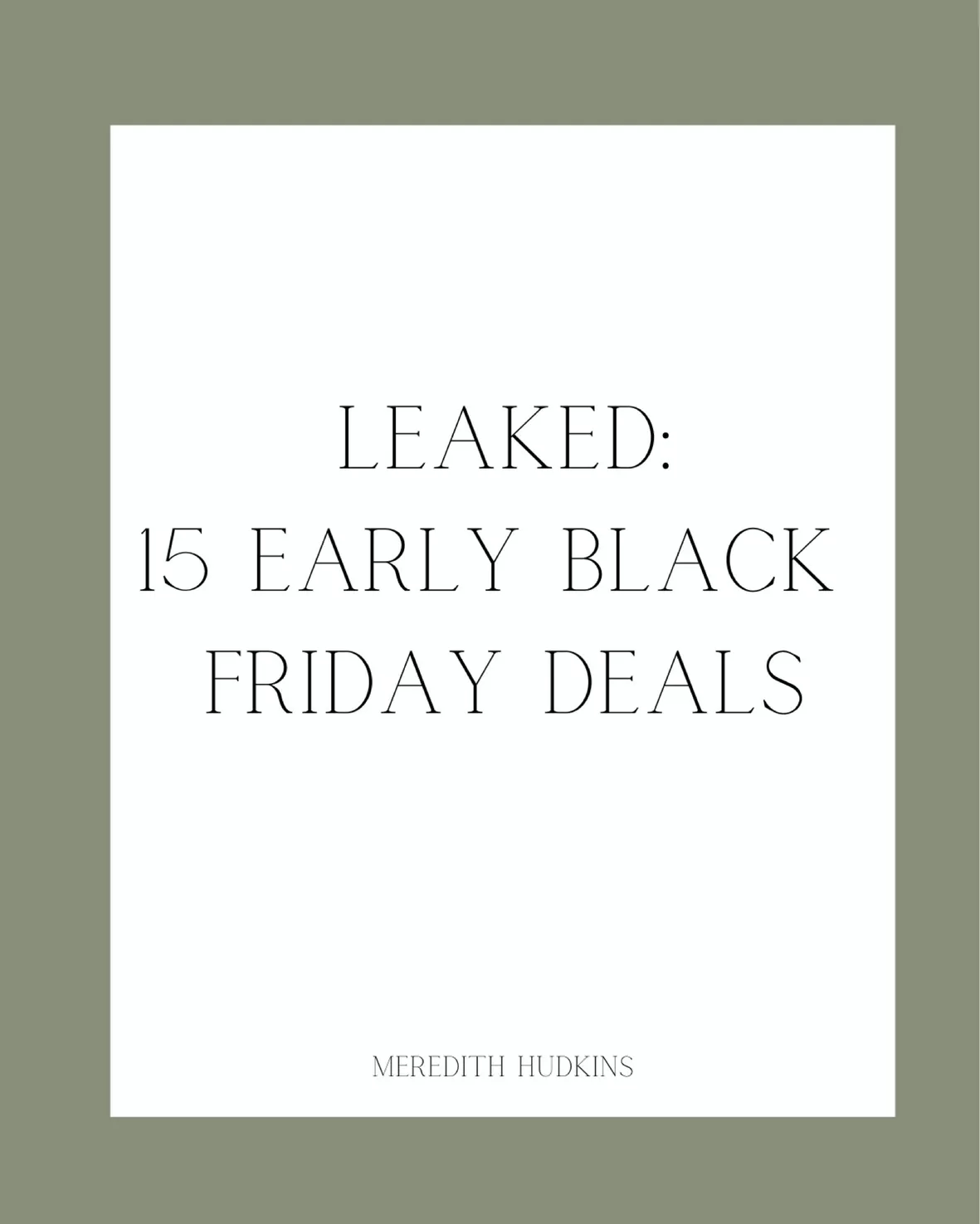 Black Friday Deals - Best Fashion, Beauty, and Home Sales