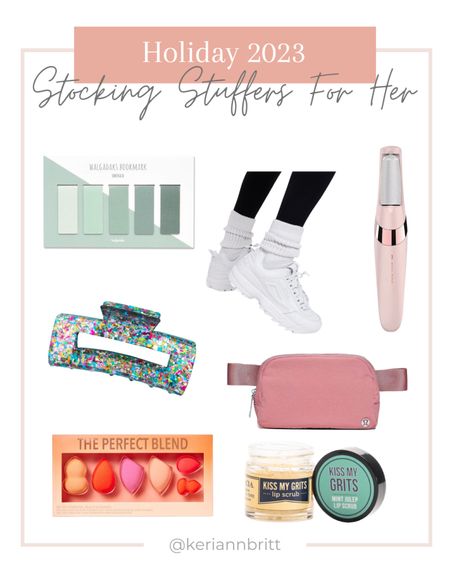 Stocking Stuffers for Her

Holiday gift ideas / Christmas gifts / 2023 gift guide / holiday gifts / gifts for her / gift guide / stocking stuffers 

#LTKbeauty #LTKHoliday #LTKGiftGuide