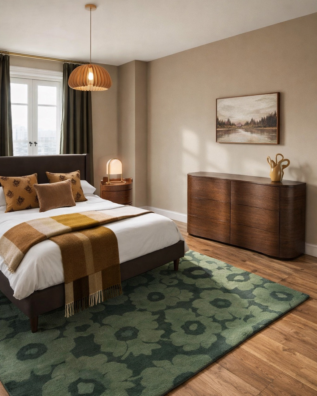 I  loving this rug from Ruggable, love the Marimekko pattern! Gorgeous dresser and nightstands from Lulu and Georgia, bed from Wayfair, beautiful curtains from West Elm. #homedecor #bedroom

#LTKHome #LTKSeasonal #LTKSaleAlert