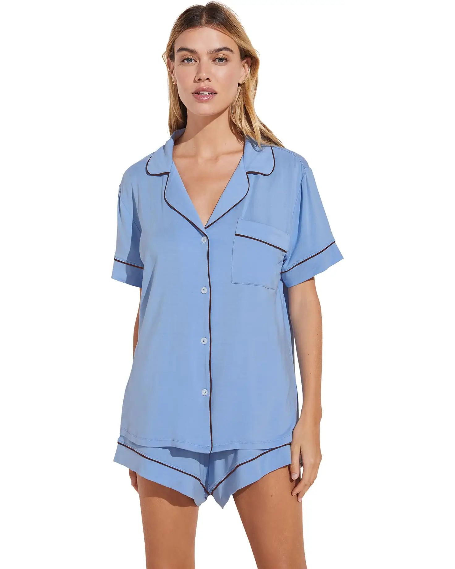 Gisele - The Relaxed Short Pajama Set | Zappos