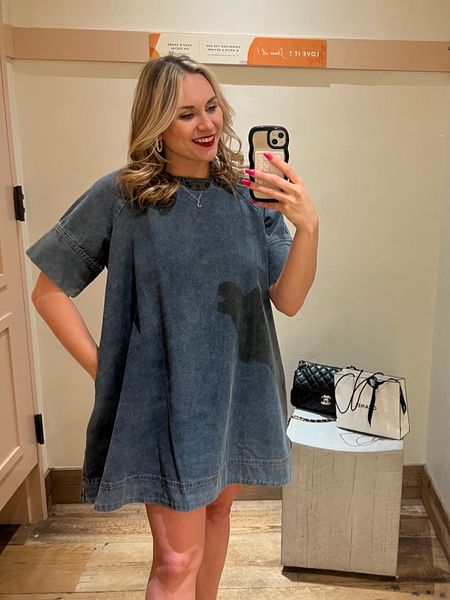 Anthropologie is participating in the LTK Spring Sale on March 8-11! 

I went and did a fun try on to see what I loved 🫶🏻

Porridge Short-Sleeve Denim Swing Mini Dress

Dress: Size Small

#LTKSpringSale #LTKSeasonal #LTKsalealert