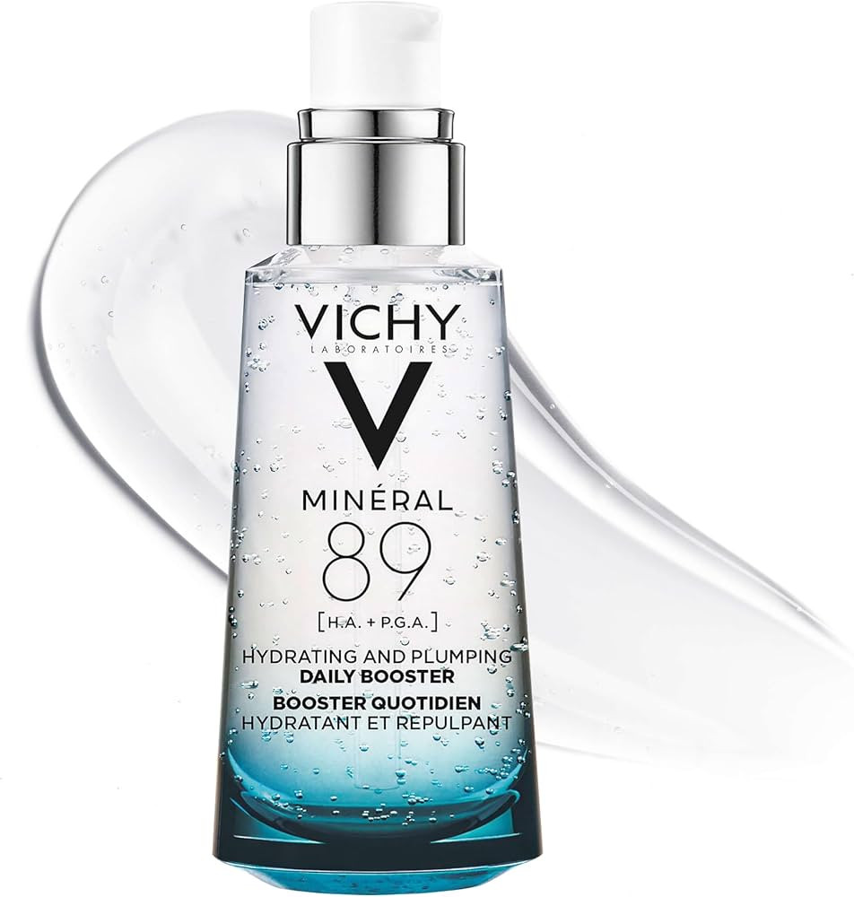 Vichy Mineral 89 Booster, Pure Hyaluronic Acid Serum for Face with Polyglutamic Acid for Skin Bar... | Amazon (US)