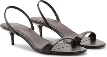 MANGO Kitten Heel Slingback Sandal (Women) | Nordstrom | Nordstrom