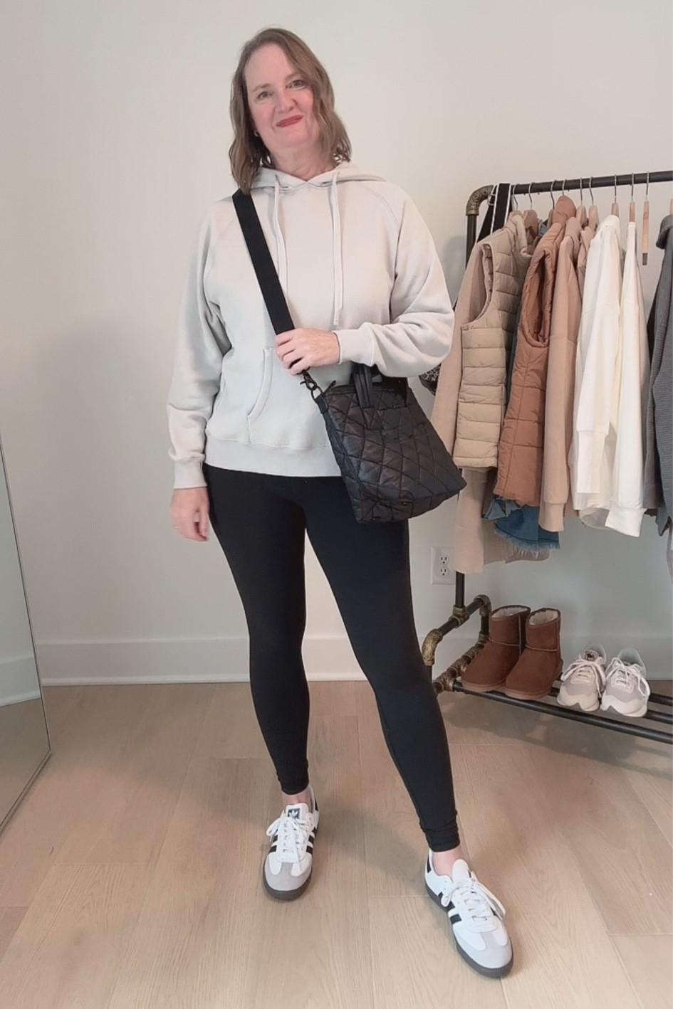 Amazon and Quince Try-On Haul ✔️I’m prepping my winter capsule wardrobe, so I ordered and tried on some athleisure and casual styles ✨ Find out which pieces I kept and returned in the blog post 😉

Athleisure, leggings, puffer vest, jacket, pullover, sweatshirt, flare leggings, joggers, long sleeve tee, cardigan, sneakers, Birkenstocks, striped tee, casual, outfits

#LTKFindsUnder50 #LTKActive #LTKMidsize