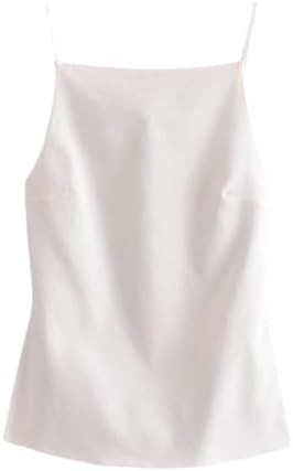 Women's Halter Summer Casual Y2K Crop Tee Backless Crop Cami Tops Strap Tie Up Camisole Sleeveles... | Amazon (US)