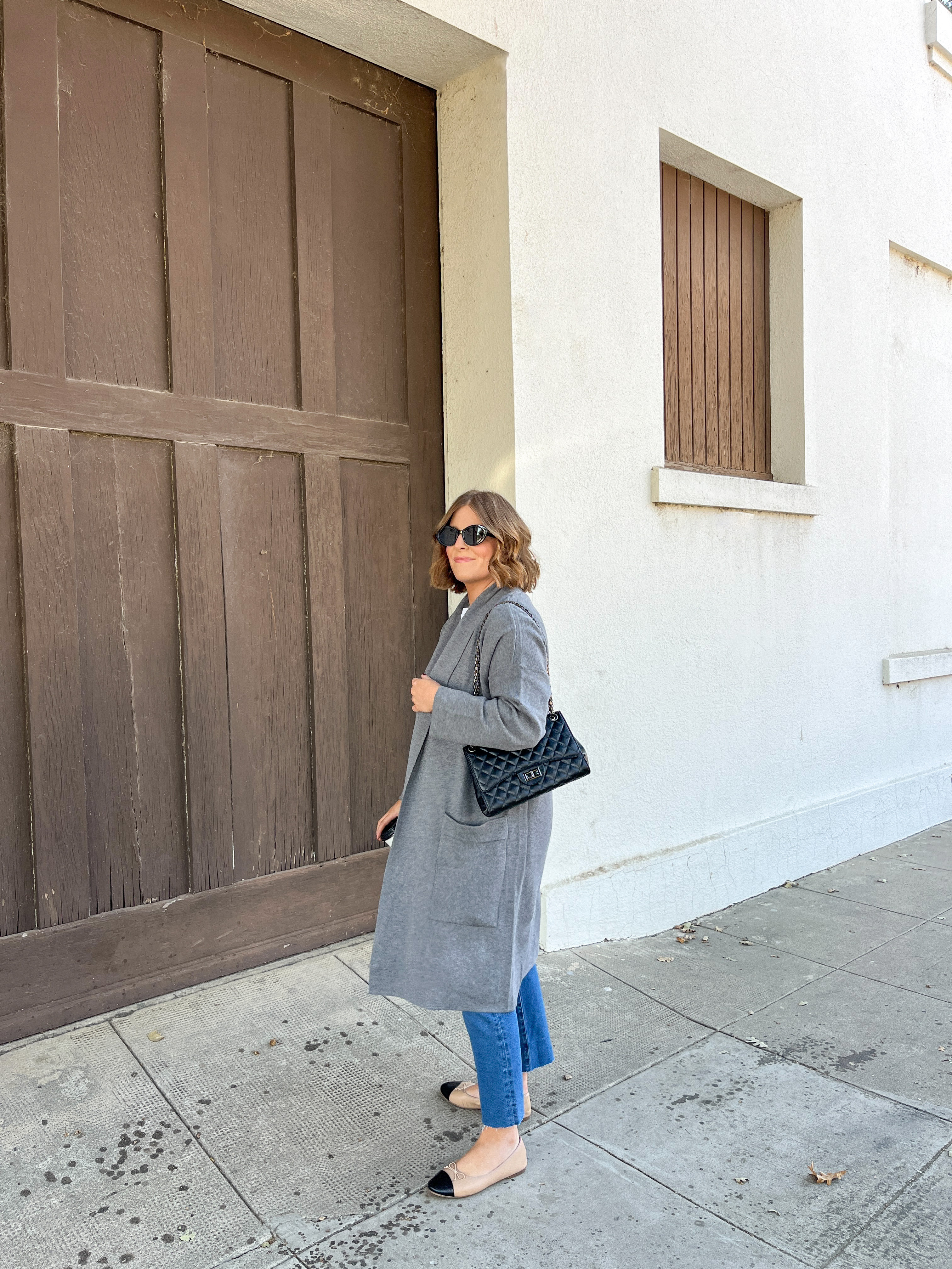 When it’s finally time to pull out the layers 🍂 simple, casual + chic outfit inspo for Fall 

cardigan XL (size up for oversized fit)
tee M (runs big)
jeans tts 
flats tts

#LTKStyleTip #LTKMidsize #LTKShoeCrush