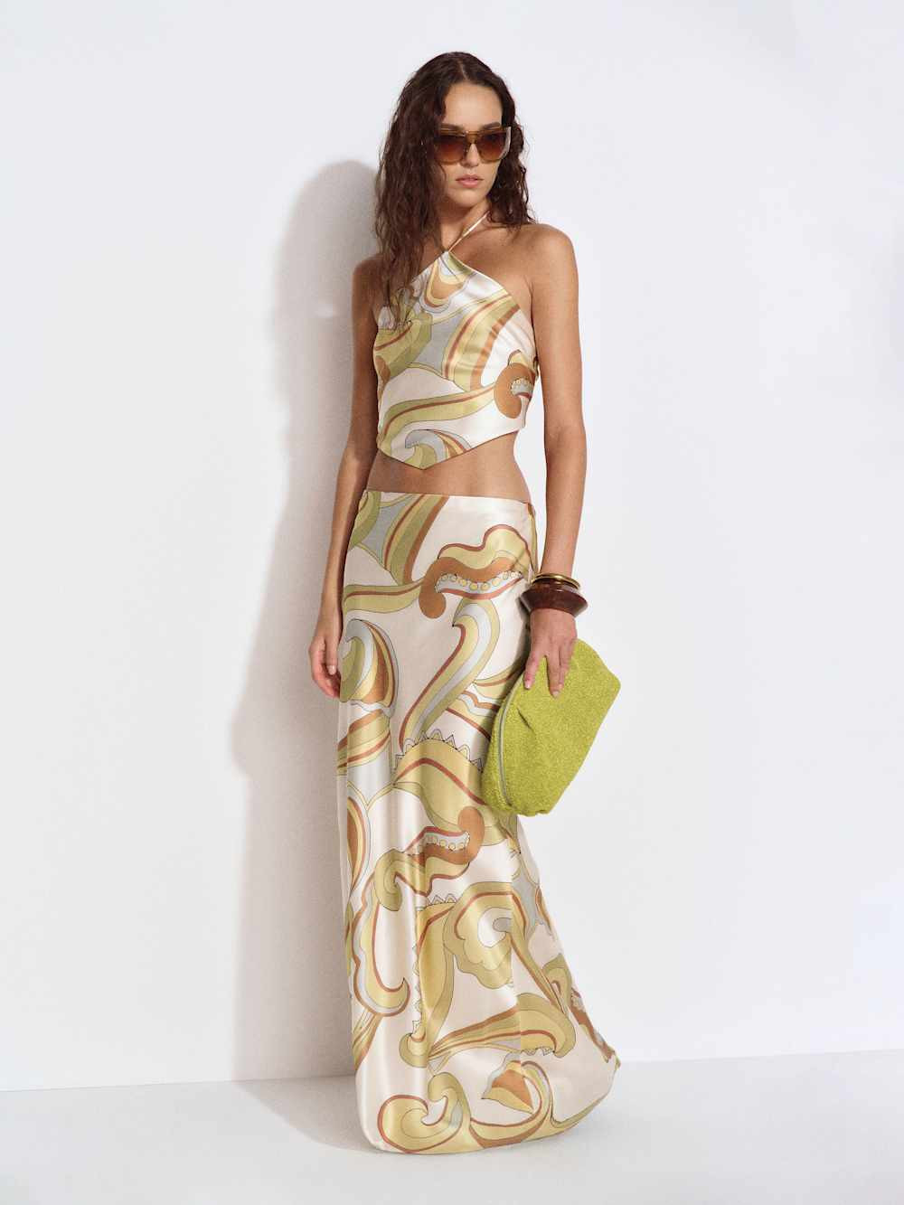 Effie Silk Two Piece | Reformation (Global)
