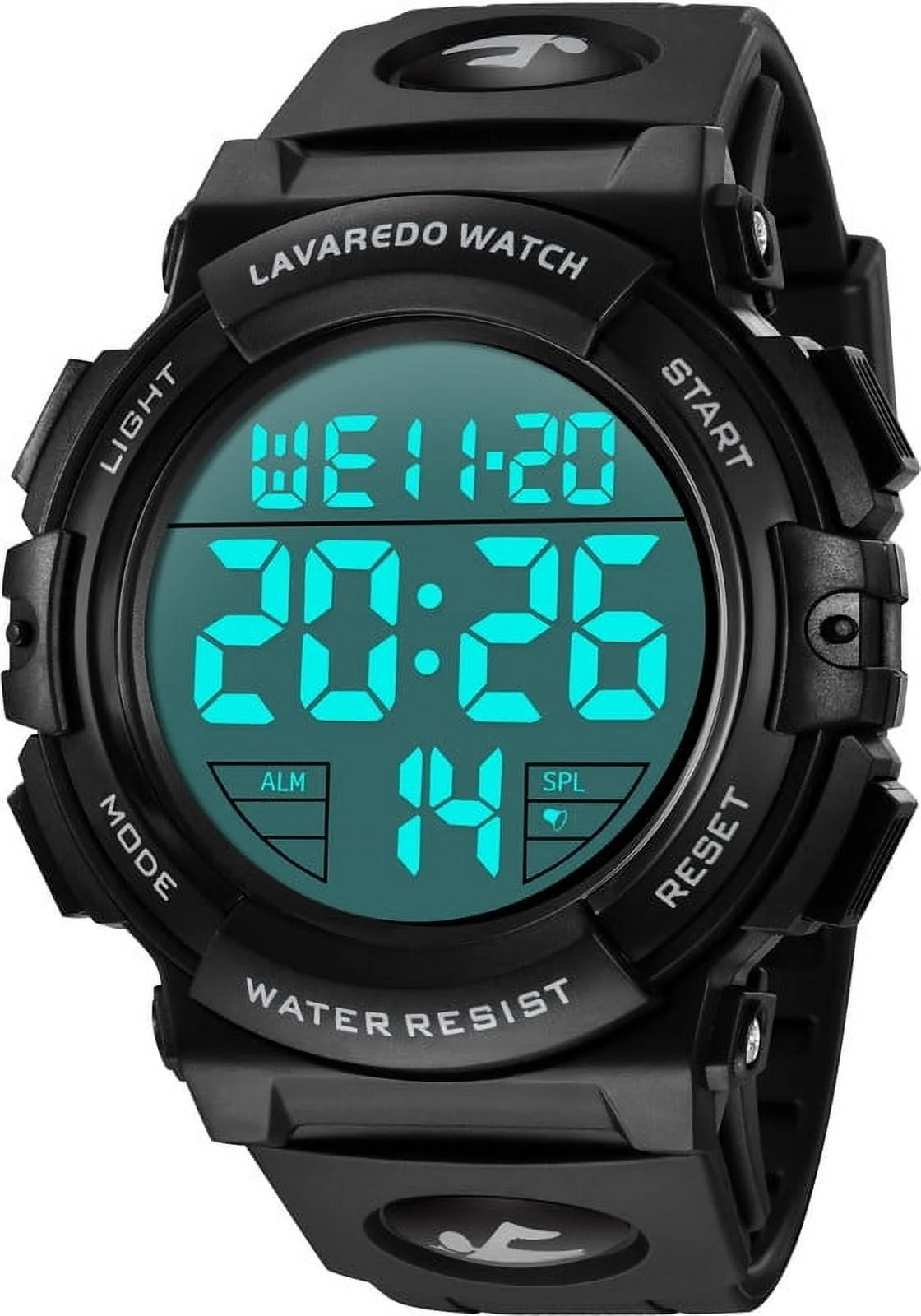 Mens Digital Watches Waterproof Sport Watch LED Backlight, Running Sports Digital Watch Birthday ... | Walmart (US)