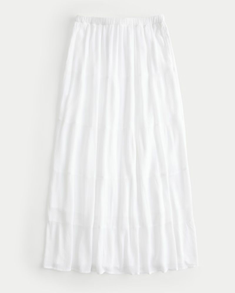 Women's Tiered Maxi Skirt | Women's Bottoms | HollisterCo.com | Hollister (UK)