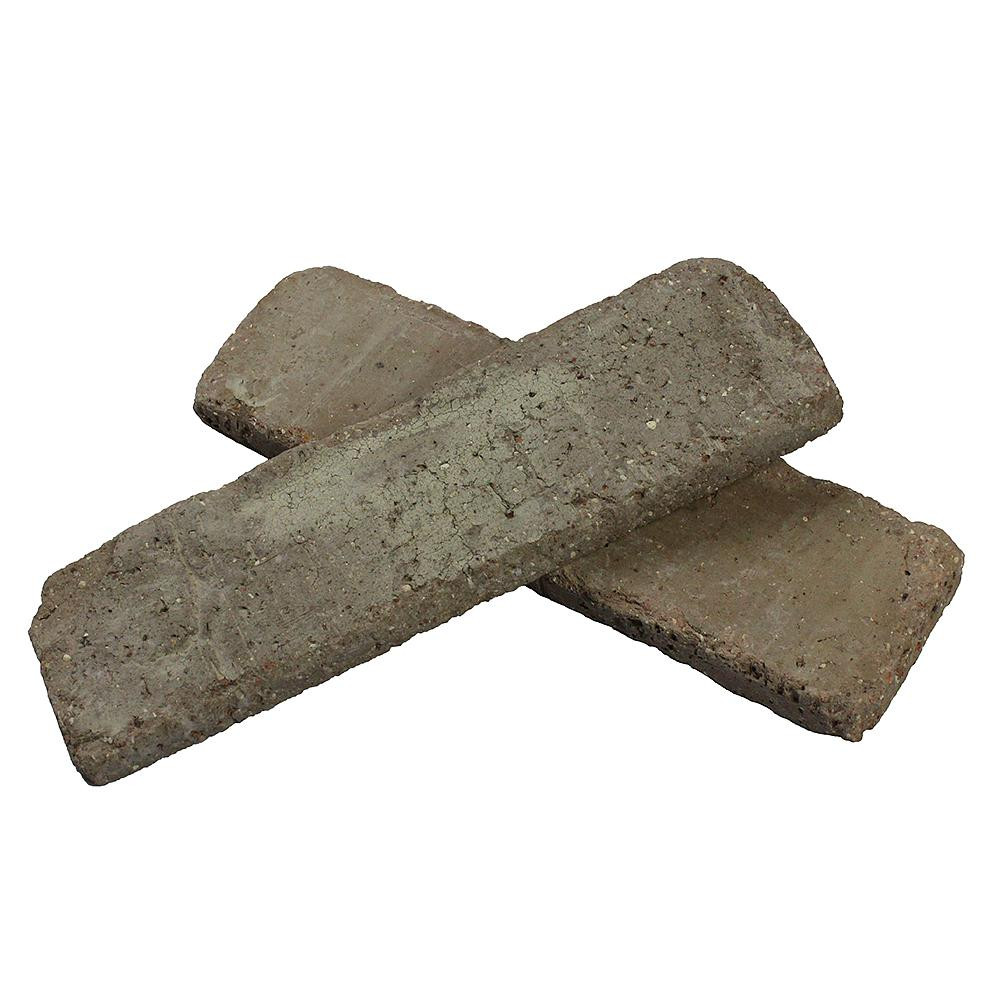 Old Mill Brick Rushmore Thin Brick Singles - Flats (Box of 50) - 7.625 in. x 2.25 in. (7.3 sq. ft.) | The Home Depot