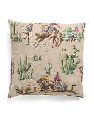 Made In Usa 22x22 Wild West Pillow | Home | Marshalls | Marshalls