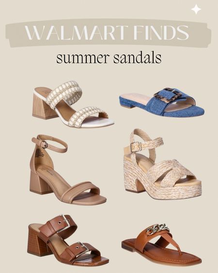 Walmart Sandals

#walmart #walmartfinds #walmartshoes #womens #summer #summersandals #sandals 

#LTKSeasonal #LTKFindsUnder50 #LTKFindsUnder100