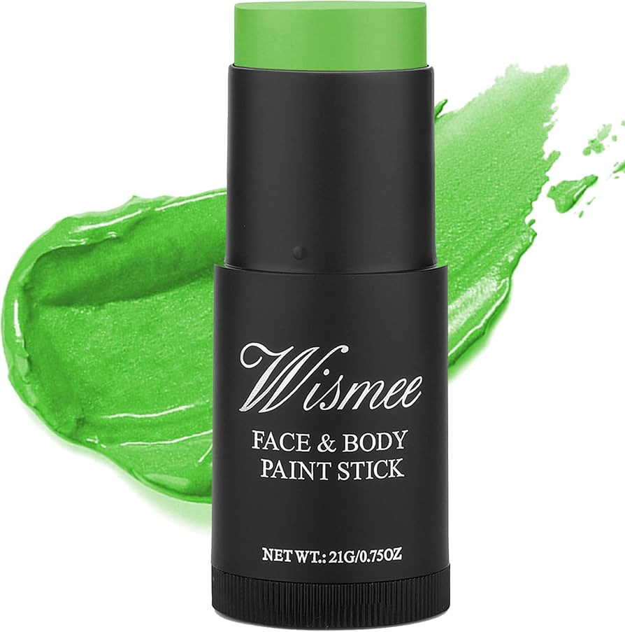 Light Green Face Paint Stick,Hunting Camo Body Paint Stick Cream Gamora Witch Face Paint,Grease F... | Amazon (US)