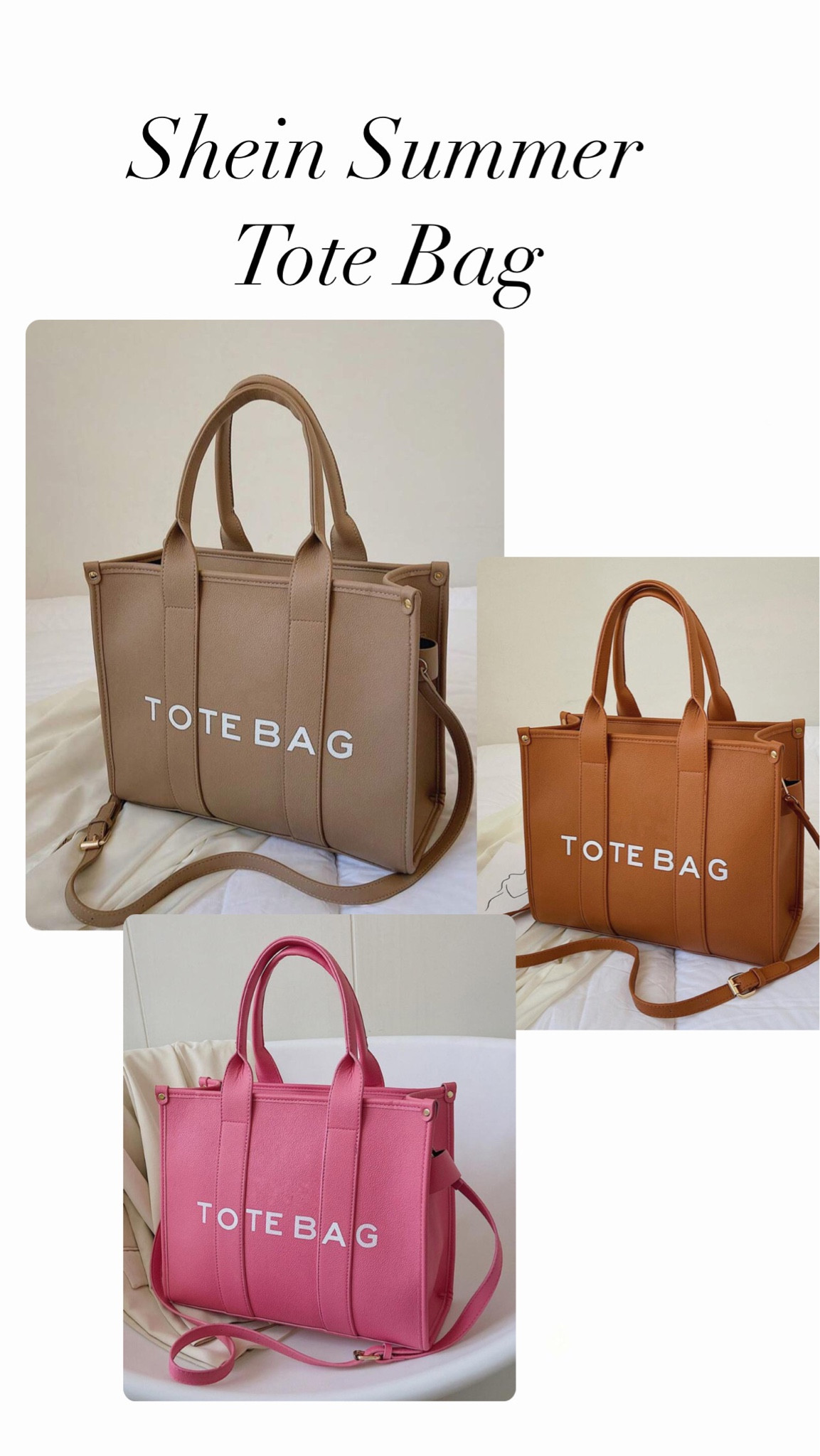 Summer Tote Bag 

Super cute and can I say affordable 
Find from shein , amazon , Walmart similar ones as well 😀

#shein #sheintotebag #totebag 

#LTKunder50 #LTKitbag #LTKFind
