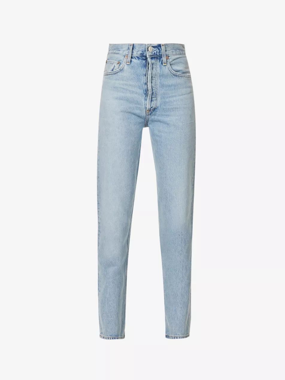 90s Pinch straight-leg high-rise organic denim jeans | Selfridges